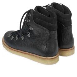 Angulus Women's | Boots with Laces & Wool Lining | Black