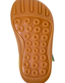 Camper Kids Shoes | Peu Elastic Lace | Yellow