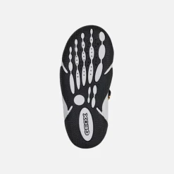 Geox Kids Sandals | Waterproof Wader | Navy & Orange Fluro