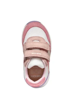 Geox Kids Trainers | Alben | Rose & White