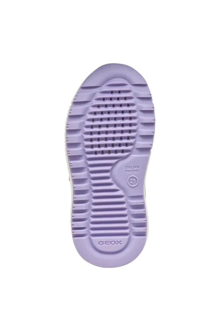 Geox Kids Trainers | Alben | Rose & White