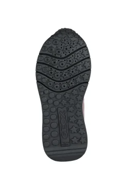 Geox Kids Trainers | Fastics Velcro | Rose Smoke