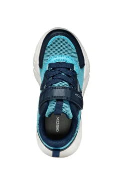 Geox Kids Trainers | Loftus | Sky & Navy