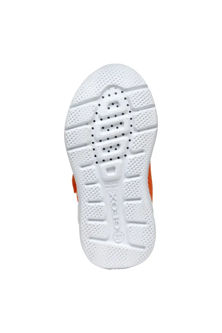 Geox Kids Trainers | Sprintye | Orange & Royal
