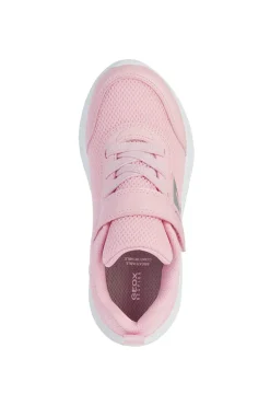 Geox Kids Trainers | Sprintye | Pink Salmon