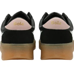 Gola Women's Trainers | Grandslam Elite | Black & Pink Gum