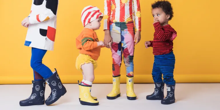 Grass & Air Wellies | Colour Changing | Navy
