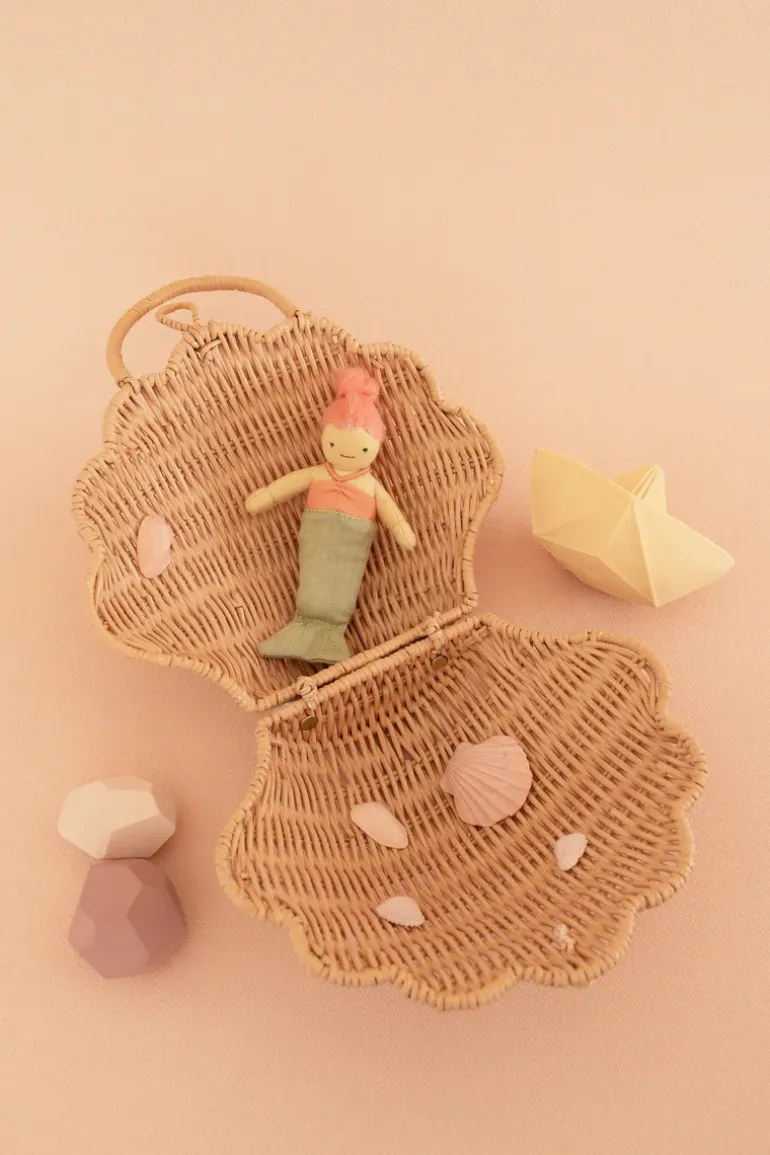 Olli Ella | Shell Bag | Straw Natural