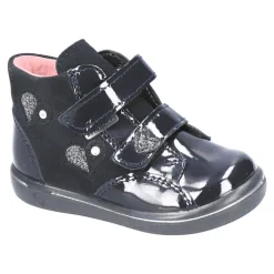 Ricosta Boots | Abby Waterproof Velcro Boots | Navy Patent