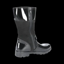Ricosta Boots | Hannah Waterproof | Black Patent/Suede