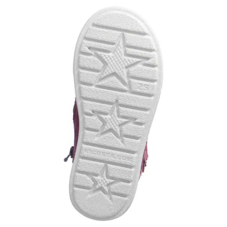 Ricosta Boots | Mel Waterproof Lace-up / Zip | Merlot