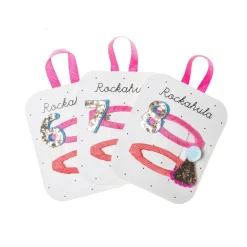 Rockahula Kids Hair Clips | Birthday Glitter No. 7