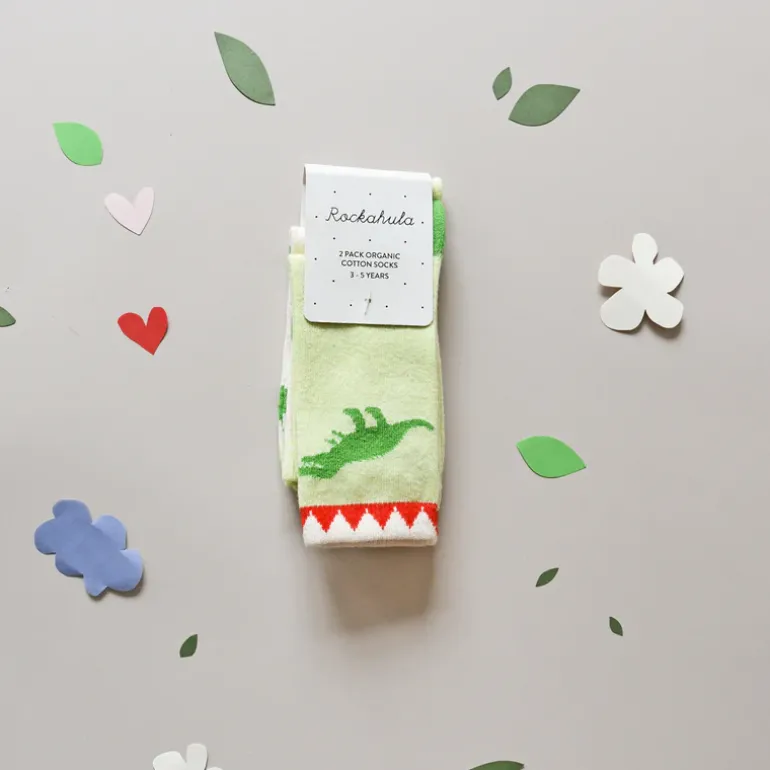 Rockahula Kids Socks | pack of 2 | T-Rex