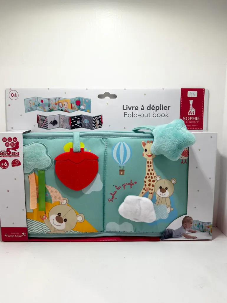 Sophie La Girafe | Touch Foldable Book