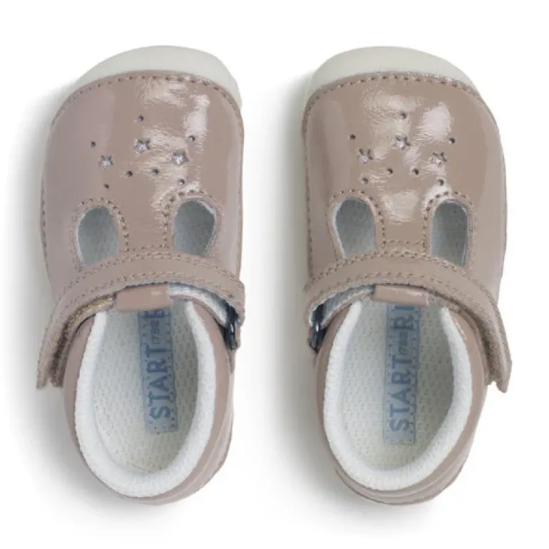 Start-Rite Cruiser Shoes | Tumble | Taupe Patent