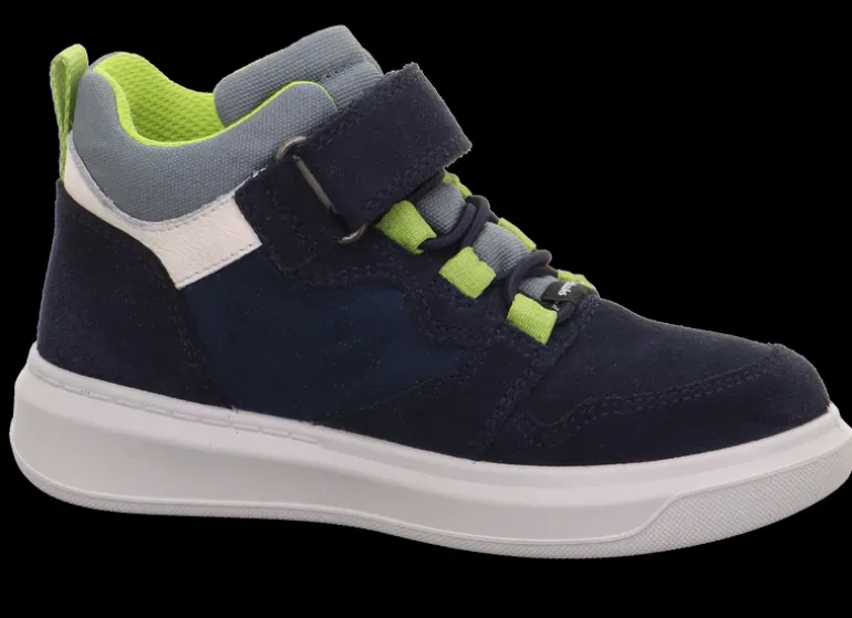 Superfit Trainers | Cosmo | Navy & Green