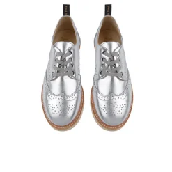 Young Soles Shoes | Brando Brogue | Silver